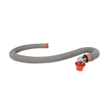 Camco Rhino X RV 20' Sewer Hose Kit - Pre-Attached 360-Degree Swivel Fittings 39390